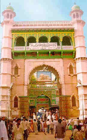 Front gates to the Dargah Sharif of Hz. Moinuddin Chishti, r.a.