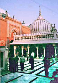 The Shrine of Hazrat Nizamuddin Awlia, r.a. in New Delhi, India